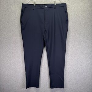 Under 510 Pants Mens 36x27 Blue Khakis Super Stretch Performance Tapered Casual